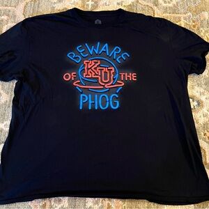 Kansas Jayhawks Rally House Beware Of The Phog Shirt Size XXXL Color Black